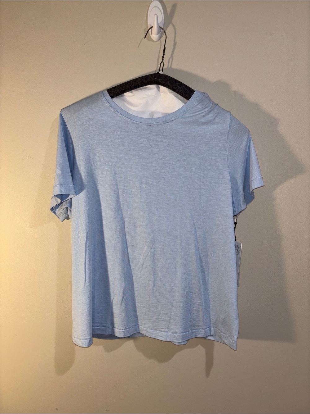 NWT Wilt brand Light Blue Women's Tencel Crewneck Tee